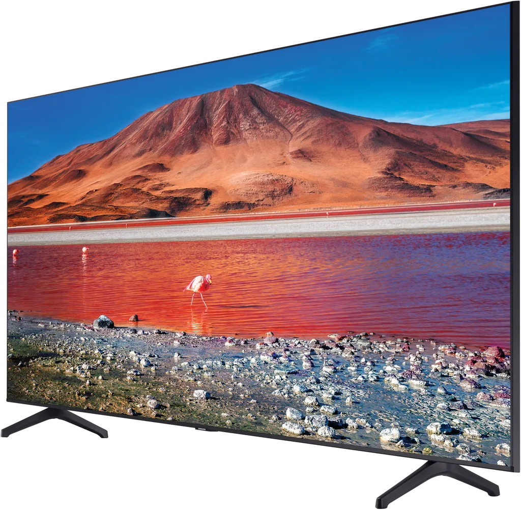 Телевизор Samsung 65" серия 7 Crystal UHD 4K Smart TV TU7170 серый — вид 2