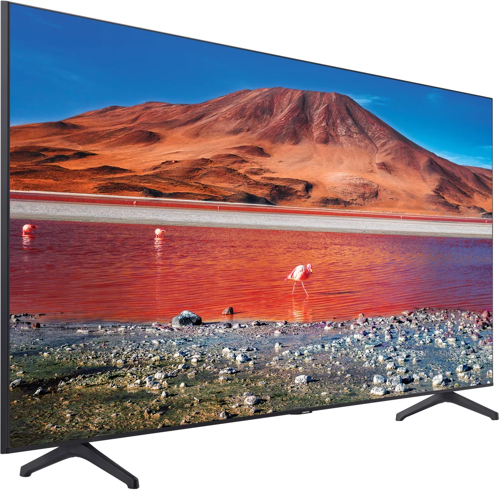 Телевизор Samsung 65" серия 7 Crystal UHD 4K Smart TV TU7170 серый — вид 3