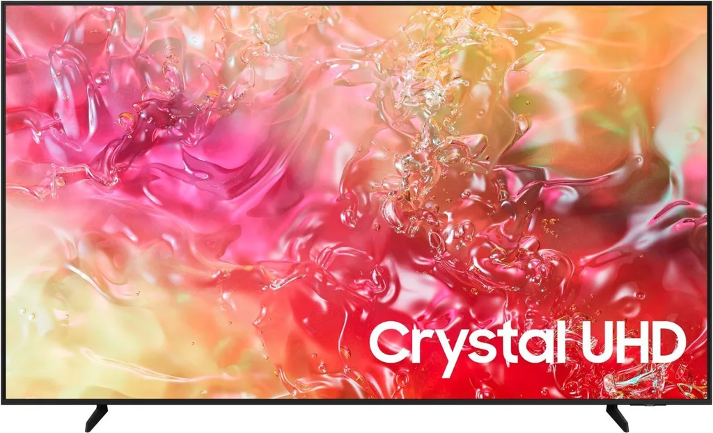Телевизор Samsung 75" 4К смарт 4К, Процессор Crystal, Смарт-ТВ (2024) UE75DU7100UXRU