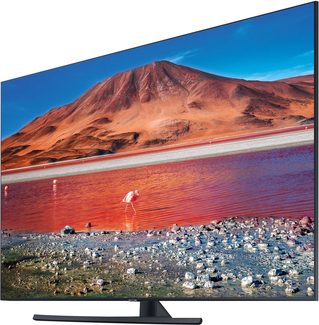 Телевизор Samsung 75" серия 7 Crystal UHD 4K Smart TV TU7500 серый — вид 4