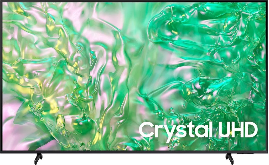 Телевизор Samsung 85" Crystal UHD DU8000 4К, Процессор Crystal, Смарт-ТВ (2024) UE85DU8000UXRU